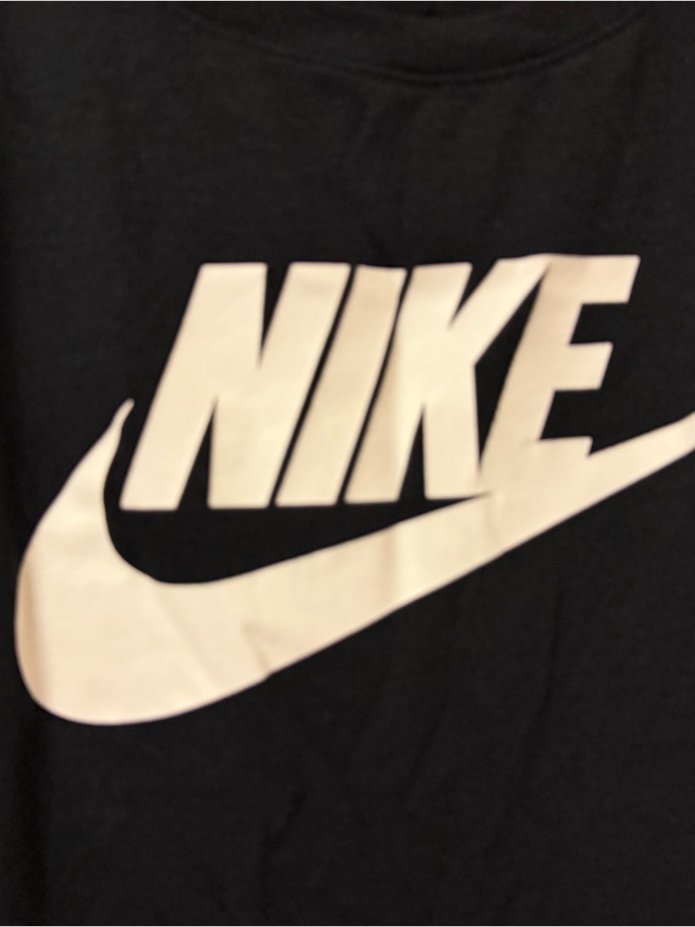 Nike Black Short-Sleeve Logo Tee - Picture 2 of 4